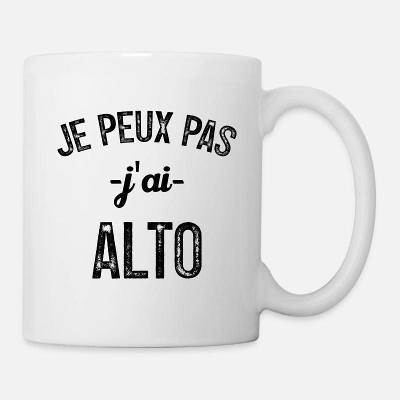 I can't I have viola - Mug - white