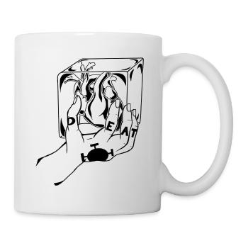 law heart - Mug blanc - blanc - Droite