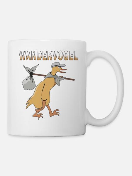 WANDERVOGEL - Tasse - Weiß