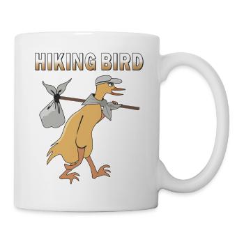HIKING BIRD - Tasse - Weiß - Rechts