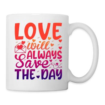Love me Valentine Happy Valentines Valentines - Mug - white - Right