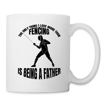 Fencing Gift Fencing Sport Fencing Fencing Training - Mug - white - Right