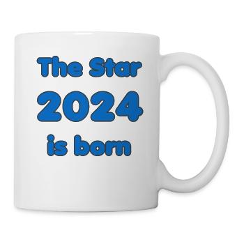 Birth 2024 - Gift - The Star 2024 is born - Mug - white - Right