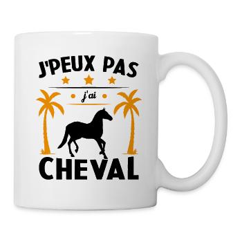 I can't I have a horse - Mug - white - Right