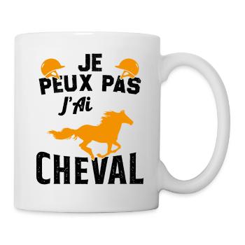 I can't I have a horse - Mug - white - Right