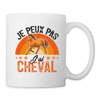 I can't I have a horse - Mug - white - Right