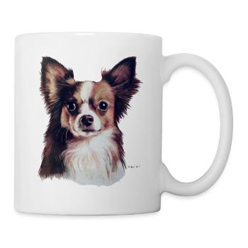 Chihuahua - Tasse - Weiß - Rechts