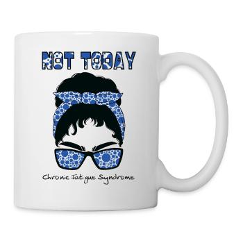 Chronic Fatigue Syndrome Warrior Mom - Mug - white - Right