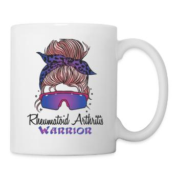 Rheumatoid Arthritis Warrior Mom - Mug - white - Right