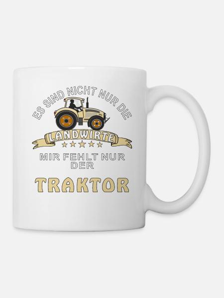 TRAKTOR LANDWIRT - Tasse - Weiß