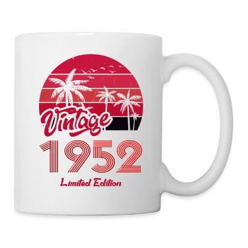 Vintage Year 1952 Limited Edition Red - Mug - white - Right