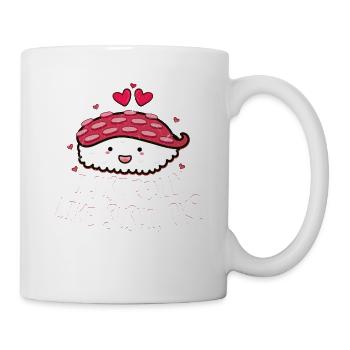 J’aime vraiment les sushis OK 2J’aime vraiment les sushis - Mug blanc - blanc - Droite