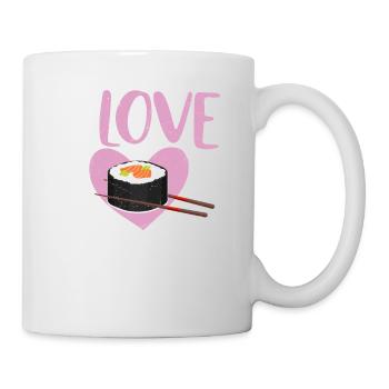 J’aime les sushis 2J’aime les sushis Cuisine japonaise Japonaise - Mug blanc - blanc - Droite