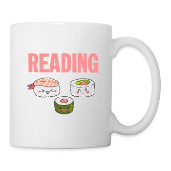 Si vous lisez ceci Apportez-moi des sushis 2Si vous êtes - Mug blanc - blanc - Droite