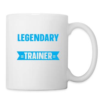 Personal Trainer Coach Gym Workout Fitness Trainer - Mug - white - Right
