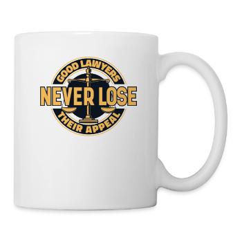 Good Lawyers Never Lose Their Appeal Attorney - Mug - white - Right