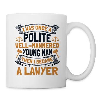 Then I Became A Lawyer Attorney General Legal - Mug - white - Right
