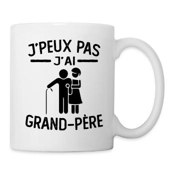 I can't I have grandpa - Mug - white - Right