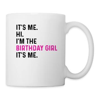 Chemise de fête d’anniversaire C’est moi Salut je suis l’anniversaire - Mug blanc - blanc - Droite