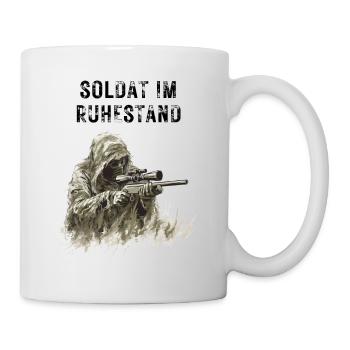 Retired soldier - Mug - white - Right