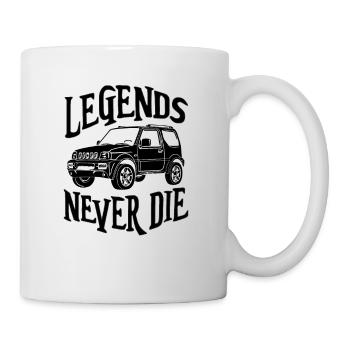 Jimny 4x4 black 4x4 Auto Japaner - Tasse - Weiß - Rechts
