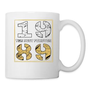 LE MEILLEUR POUR TOUJOURS 1989 - Mug blanc - blanc - Droite