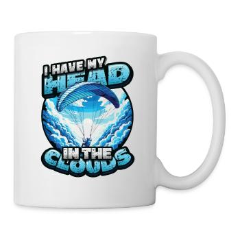 Parachutisme Parachutisme Parapente - Mug blanc - blanc - Droite