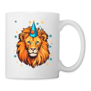 J’ai 6 ans Lion Lion 6e anniversaire - Mug blanc - blanc - Droite