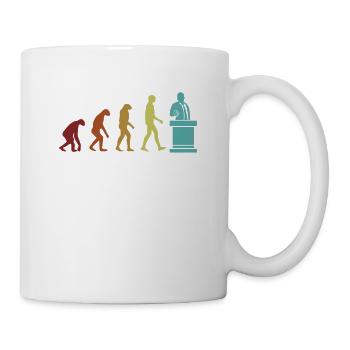Avocat Évolution Conseiller juridique Procureur général - Mug blanc - blanc - Droite