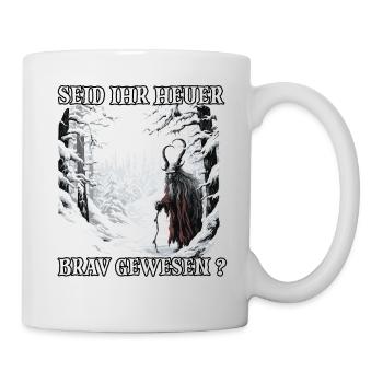 Krampus T | Krampus Kostüm | Dämonischer - Tasse - Weiß - Rechts