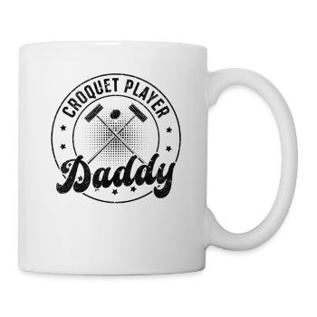 Croquet Player Daddy - Croquet Game Croquet Dad - Mug - white - Right