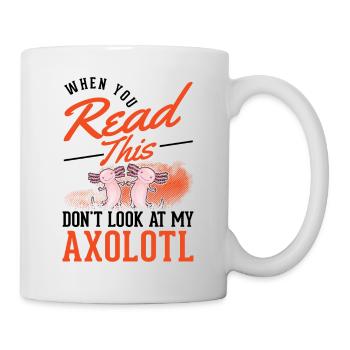 Axolotl cadeau amphibien axolotl - Mug blanc - blanc - Droite