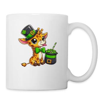 Kawaii Pizza: Salami & Jalapeno Dance - Mug - white - Right