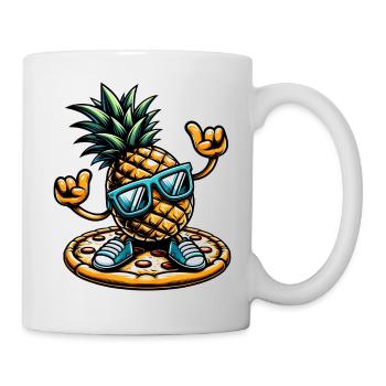 Cool Pineapple Pizza - Mug - white - Right