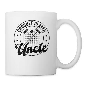 Croquet Player Uncle - Croquet Game Croquet Uncle - Mug - white - Right