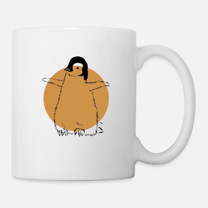 Kaiserpinguin Seevogel Königspinguin Pinguin - Tasse - Weiß