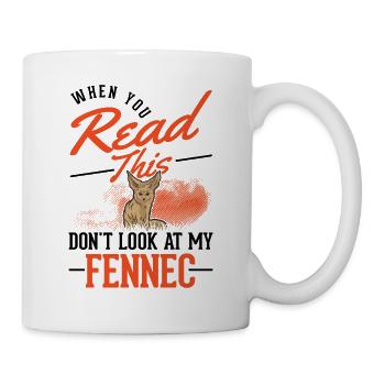 Fennec Gift Desert Fox Fennec - Mug - white - Right