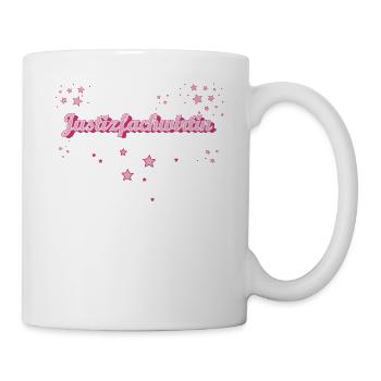 Richtern Abschluss-Geschenk Justizfachwirtin - Tasse - Weiß - Rechts