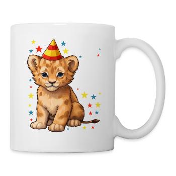 J’ai 9 ans Lion Lion 9e anniversaire - Mug blanc - blanc - Droite