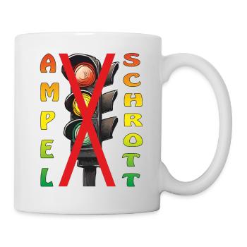 FERRAILLE DE FEU TRICOLORE - Mug blanc - blanc - Droite