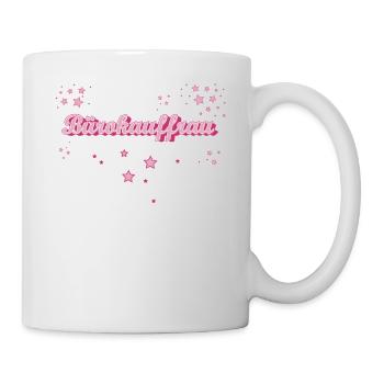 Angestellter Abschluss-Geschenk Bürokauffrau - Tasse - Weiß - Rechts
