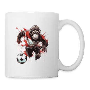 Monkey Soccer Sports Team - Mug - white - Right