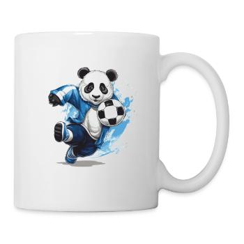 Panda Soccer Sports Team - Mug - white - Right