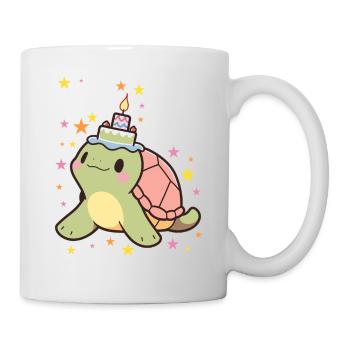 I'm 3 Turtles Turtle 3rd Birthday - Mug - white - Right