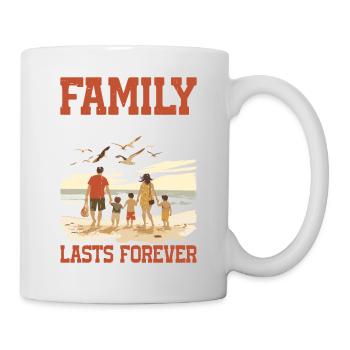 La famille est un cadeau qui dure pour toujours 5 --cadeau-- - Mug blanc - blanc - Droite