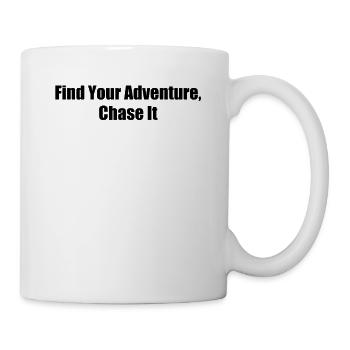 Hiking - Find Your Adventure, Chase It - Mug - white - Right