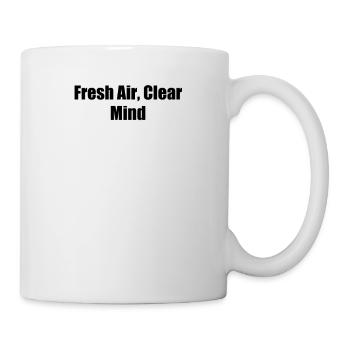 Randonnée - De l’air frais, l’ clair - Mug blanc - blanc - Droite