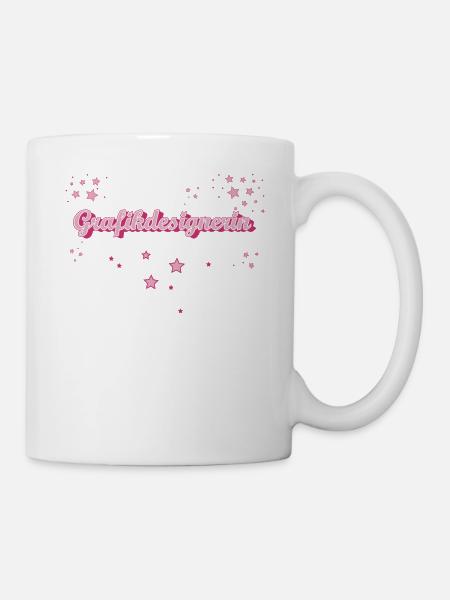 Illustrator Abschluss-Geschenk Grafikdesignerin - Tasse - Weiß