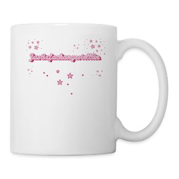 Witzig Abschluss-Geschenk Justizfachangestelltin - Tasse - Weiß - Rechts