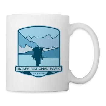 Parc national Banff - Canada - Mug blanc - blanc - Droite